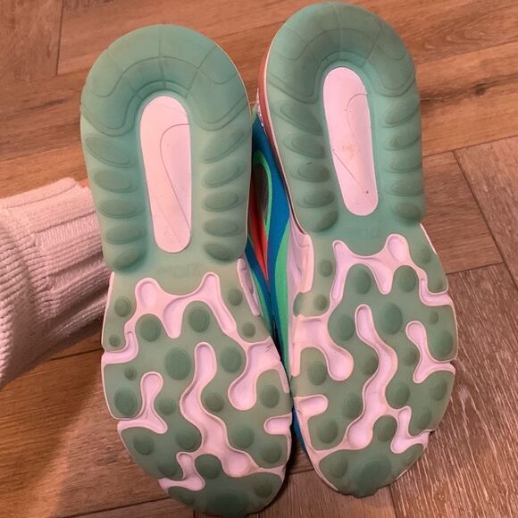 Nike Air Max 270 React 'Electro Green Lagoon’ - Picture 5 of 10